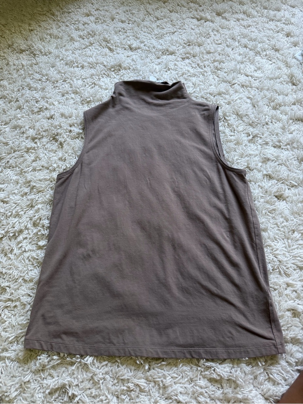 Athleta mock neck tank top